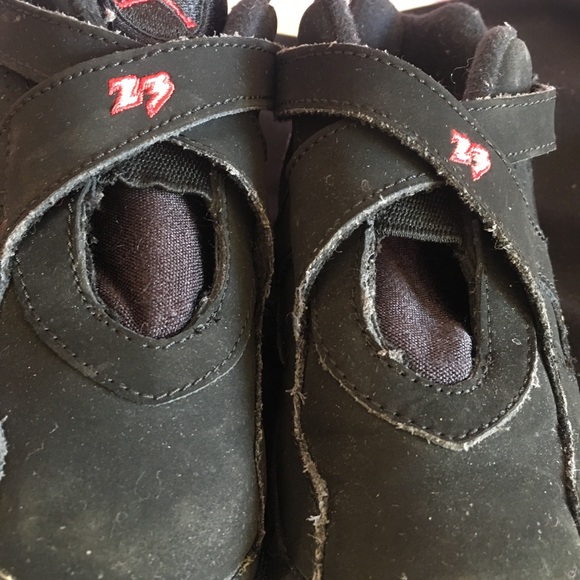 Jordan retro 8 toddler boy black - Picture 3 of 5